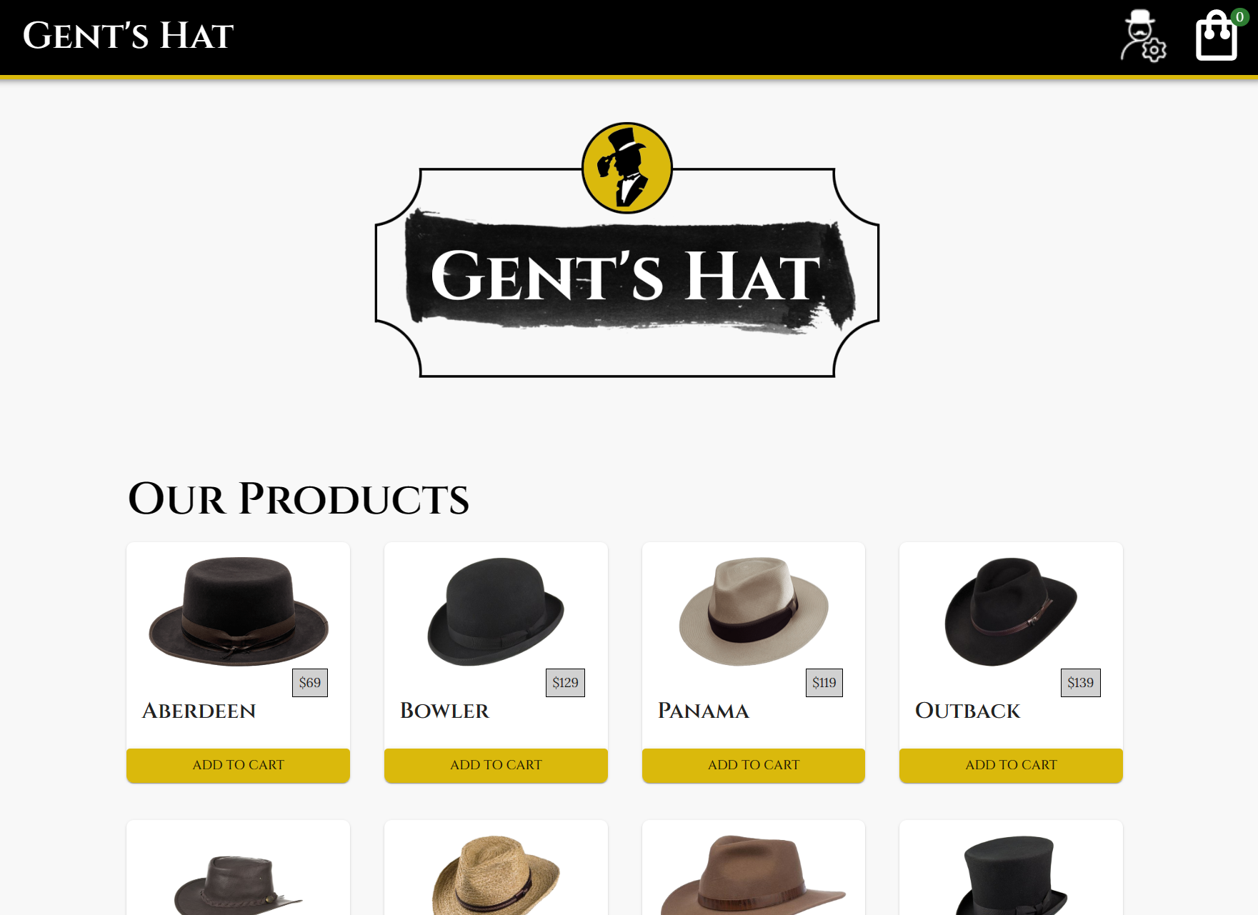 Gents Hats